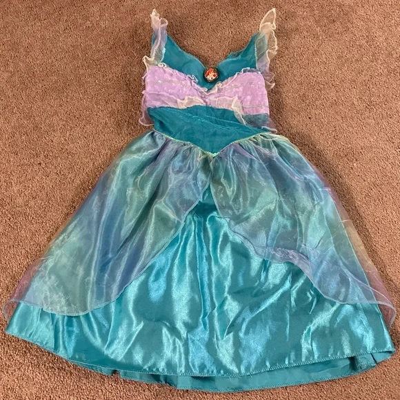 open lace back dress A Leading Role x Disney Princess Ariel Premium Washable Dress Up
